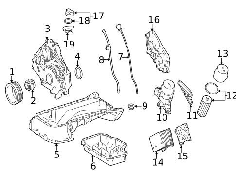 Engine Parts for 2016 Mercedes-Benz GL63 AMG #2
