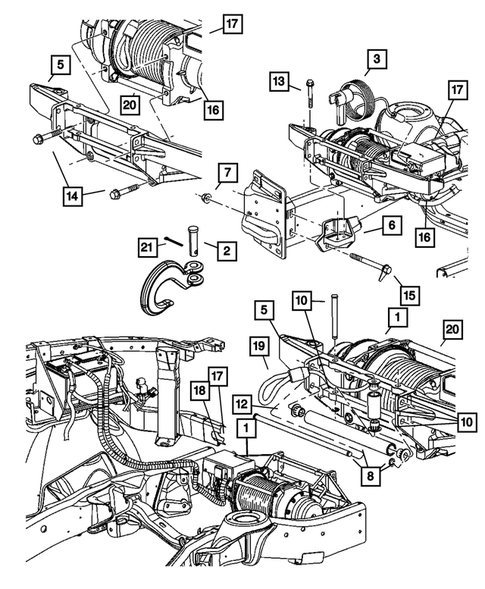 Trailer Tow and Tow Hooks for 2013 Ram 2500 #0