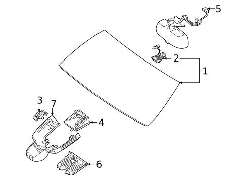 Wipers for 2021 Mercedes-Benz A 35 AMG® #1