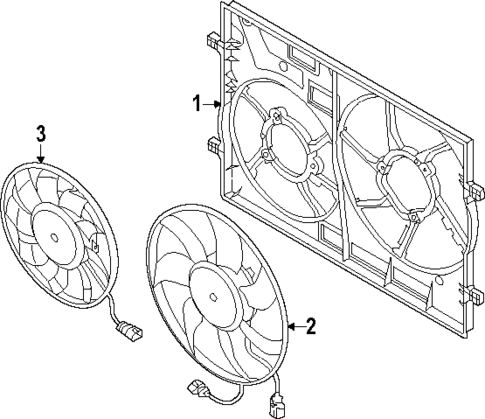 Cooling Fan for 2025 Audi Q7 #0