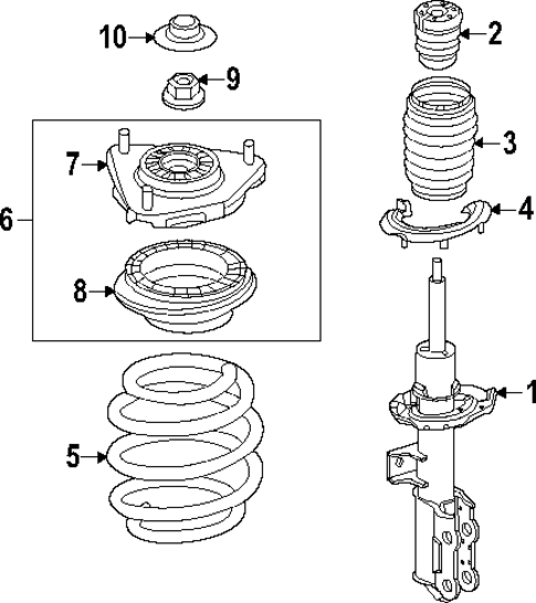 Struts & Components for 2023 Genesis GV60 #0