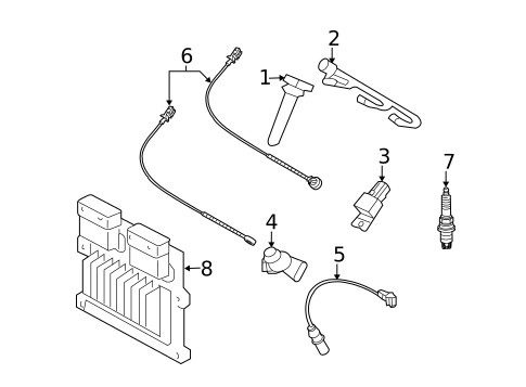 Powertrain Control for 2008 Kia Optima #0