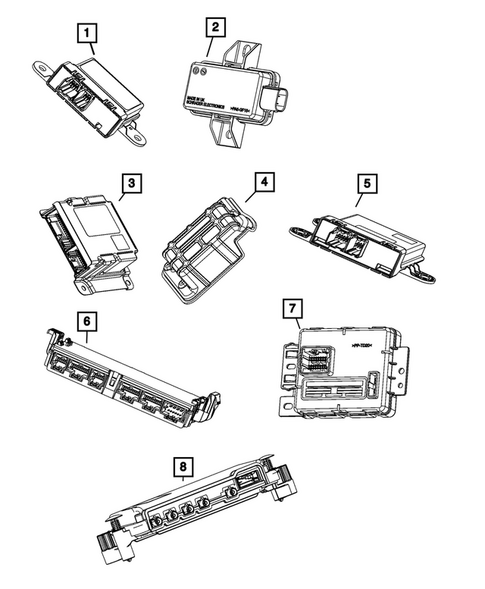 Keys, Modules and Engine Controllers for 2024 Ram ProMaster EV #1
