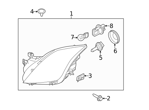 Bulbs - Chassis for 2010 Mercury Milan #1