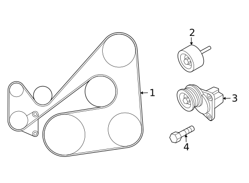 Belts & Pulleys for 2006 Mazda 6 #0