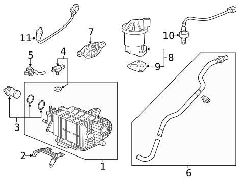 Powertrain Control for 2013 Acura ILX #1