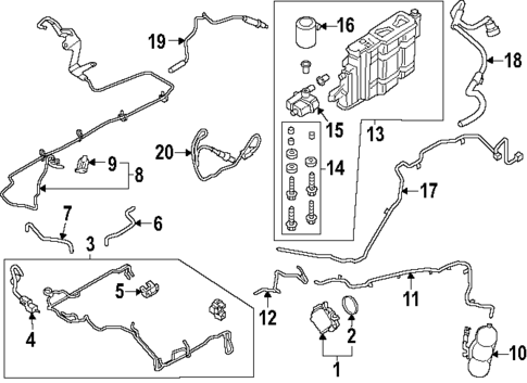 Emission Components for 2025 Porsche Panamera #0