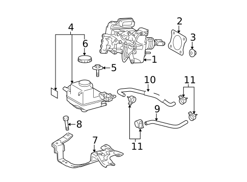 Hydraulic System for 2015 Toyota Prius #1