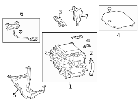 Electrical Components for 2013 Lexus GS450h #2