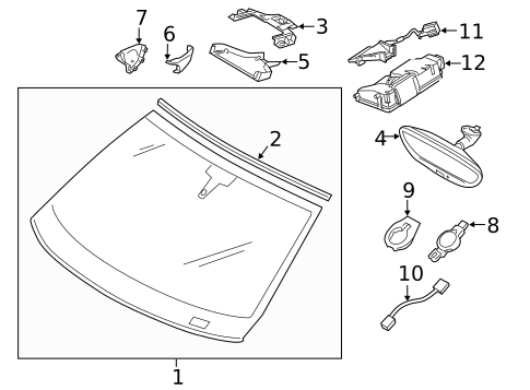 Wipers for 2016 Porsche Panamera #5