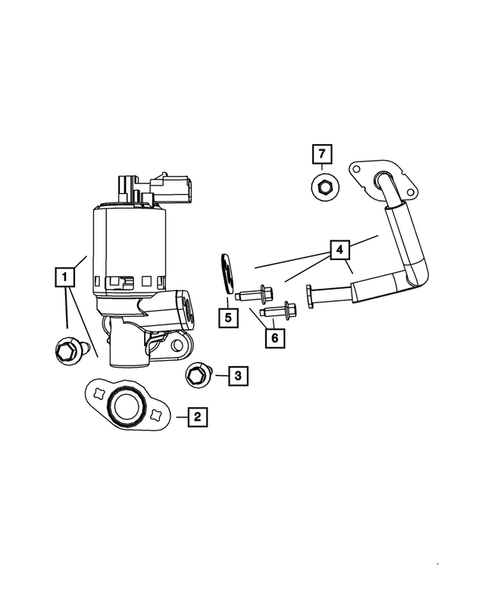 EGR System for 2009 Dodge Journey #0