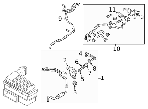 Emission Components for 2015 Volkswagen Beetle #1