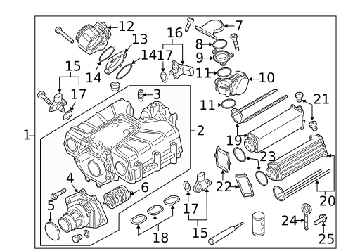 Supercharger & Components for 2014 Audi S5 #1