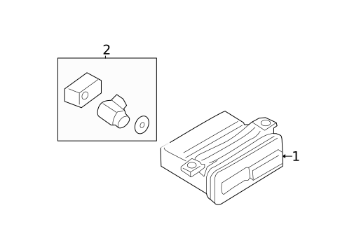 Parking Aid for 2008 Porsche Cayman #0