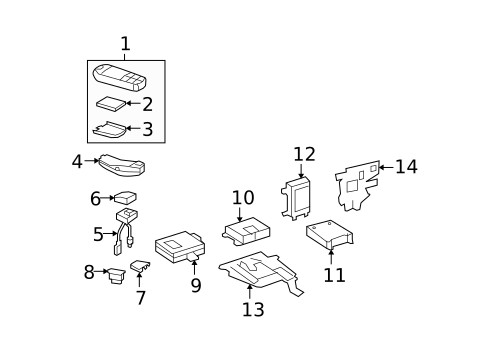 Communication System Components for 2010 Mercedes-Benz GL350 #0