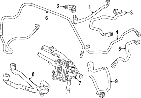 Hoses & Lines for 2024 GMC Sierra EV #3