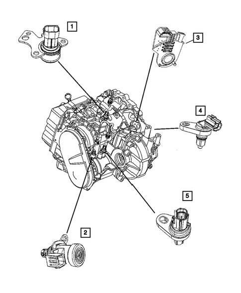 Sensors for 2007 Chrysler Pacifica #2