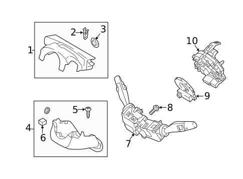 Switches for 2020 Genesis G90 #2