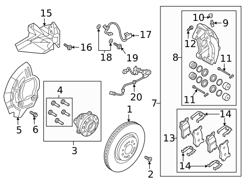 Anti-Lock Brakes for 2019 Genesis G90 #0