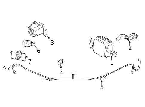 Parking Aid for 2020 Lexus NX300 #1