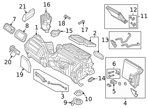 Evaporator & Heater Components for 2024 BMW M340i xDrive #7