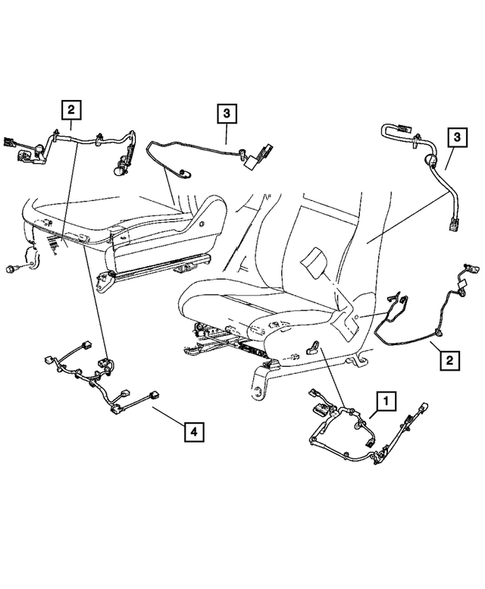 Wiring-Body and Accessories for 2011 Chrysler 200 #0