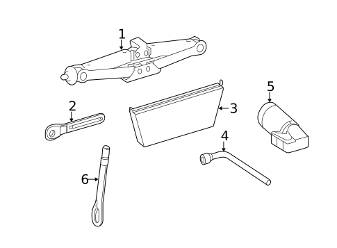 Jack & Components for 2022 Mercedes-Benz CLA35 AMG #0