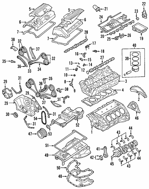 Oil Pan for 2008 BMW X5 #0