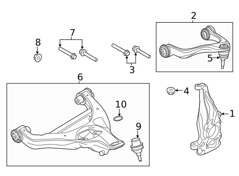 Suspension, Springs & Related Components for 2020 Ford Expedition #0