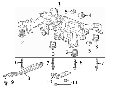 Suspension Mounting for 2022 Chevrolet Camaro #0