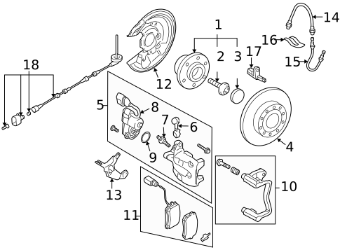 Anti-Lock Brakes for 2006 Volkswagen Passat #1