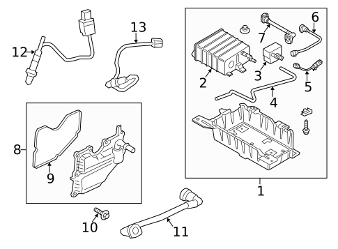 Emission Components for 2023 Ford Mustang #0