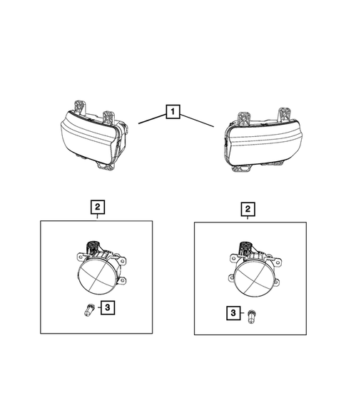 Lamps-Interior and Exterior for 2019 Ram 1500 #7