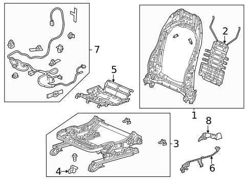 Tracks & Components for 2022 Honda Civic #0