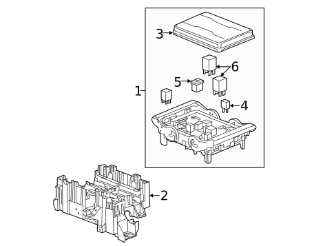 Fuse & Relay for 2019 GMC Yukon XL #0