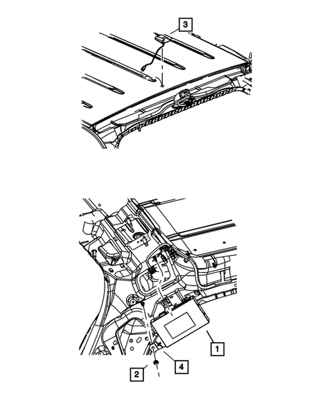 Radio, Antenna, Speakers, DVD and Video systems for 2010 Chrysler Town & Country #5