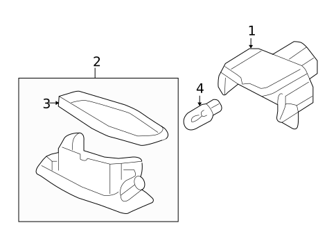 Bulbs - Chassis for 2008 Honda Accord #4