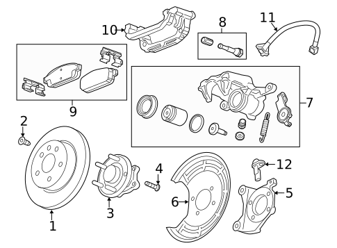 Rear Brakes for 2016 Chevrolet Sonic #0