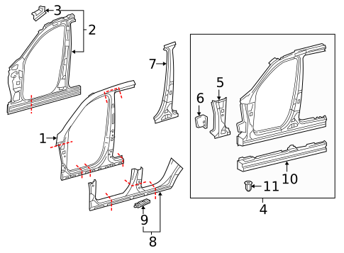Aperture Panel for 2018 Mercedes-Benz GLE550e #0