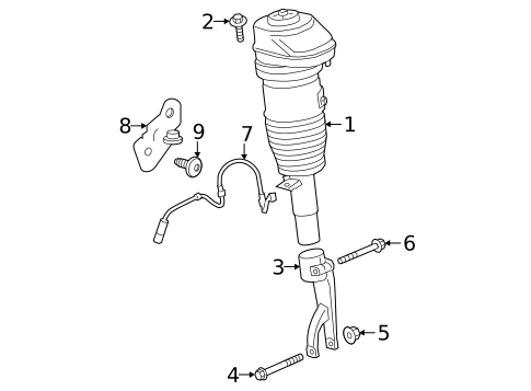 Struts & Components for 2023 BMW iX #0