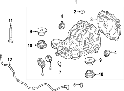 Rear Drive Components for 2025 Lincoln Aviator #0