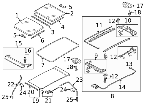 Sunroof for 2015 Volkswagen Golf SportWagen #0