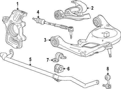 Rear Suspension for 2024 Chevrolet Silverado EV #1