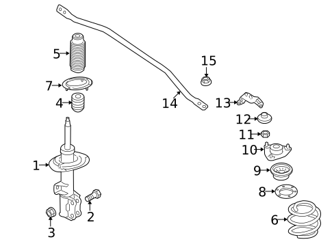 Shocks & Struts for 2010 Hyundai Genesis Coupe #0