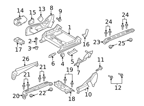 Power Seats for 2008 Jeep Grand Cherokee #1