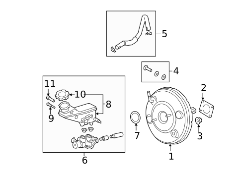 Master Cylinder - Components On Dash Panel for 2019 Hyundai Elantra GT #0