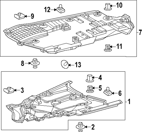 Under Cover & Splash Shields for 2023 Lexus RX500h #0