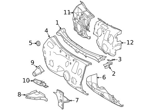 Cowl for 2024 Mercedes-Benz S63 AMG E Performance #0