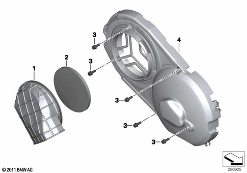 Housing Cover for 2019 BMW-Motorrad C 650 GT #3