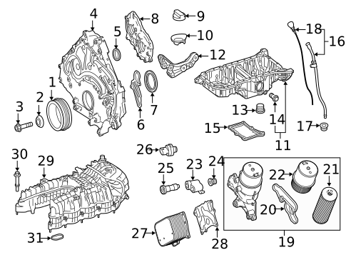Engine Parts for 2015 Mercedes-Benz S63 AMG #0